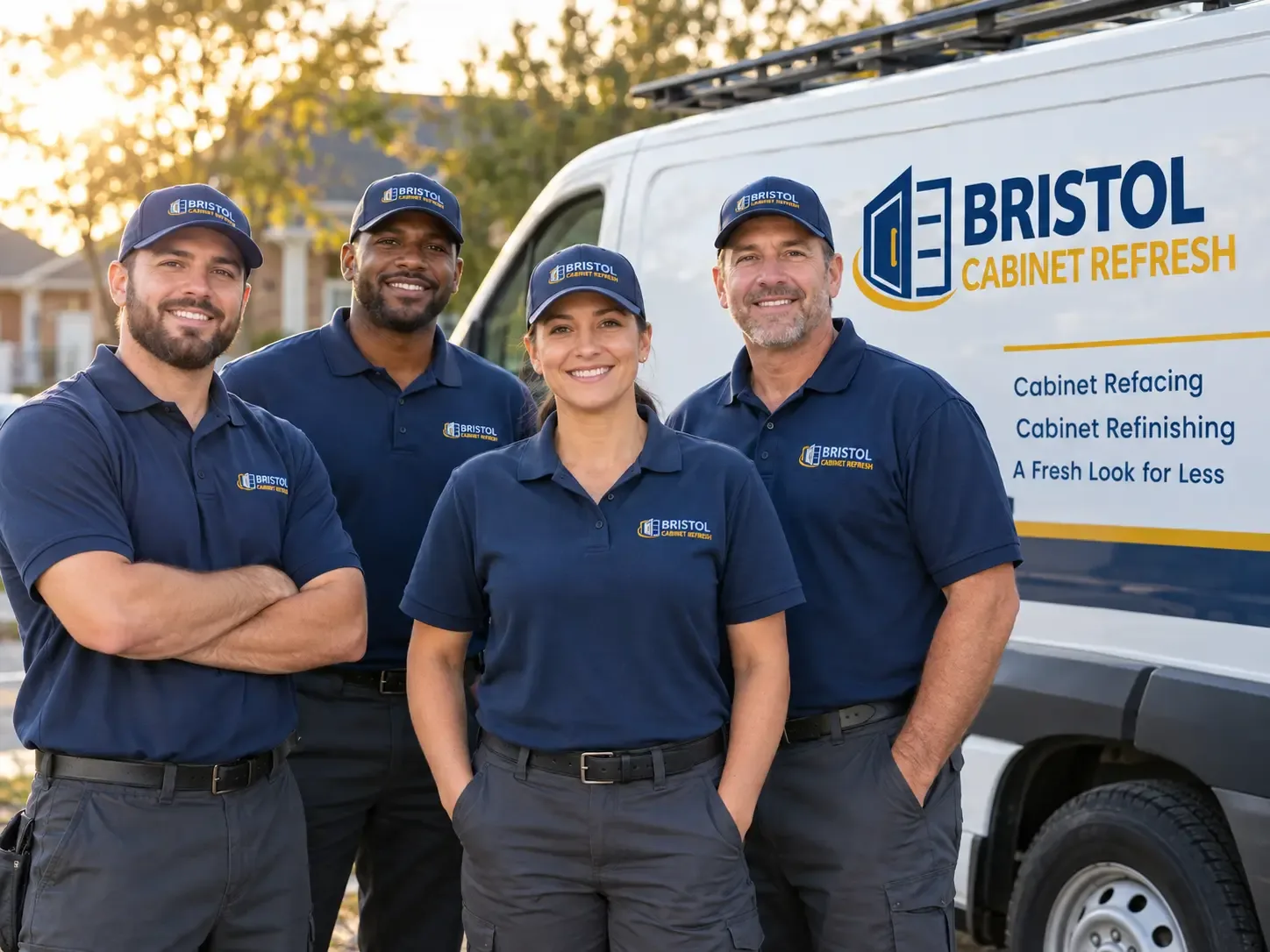 Kitchen Cabinet Refacing company in Hustle, VA